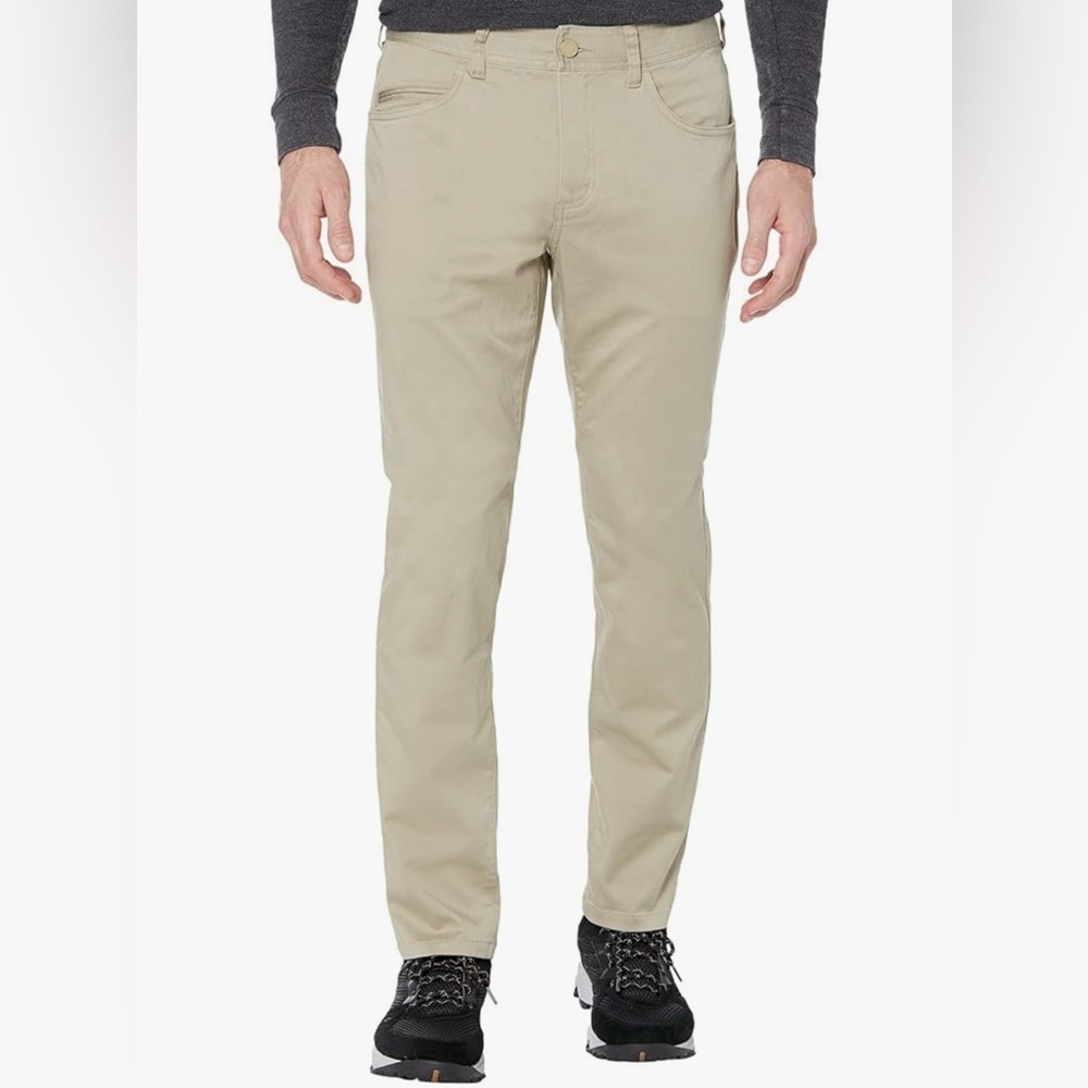 Rhone Men's Everyday Five Pocket‎ Pant, Stretch Twill Fabric Khaki 28W x 33L NWT